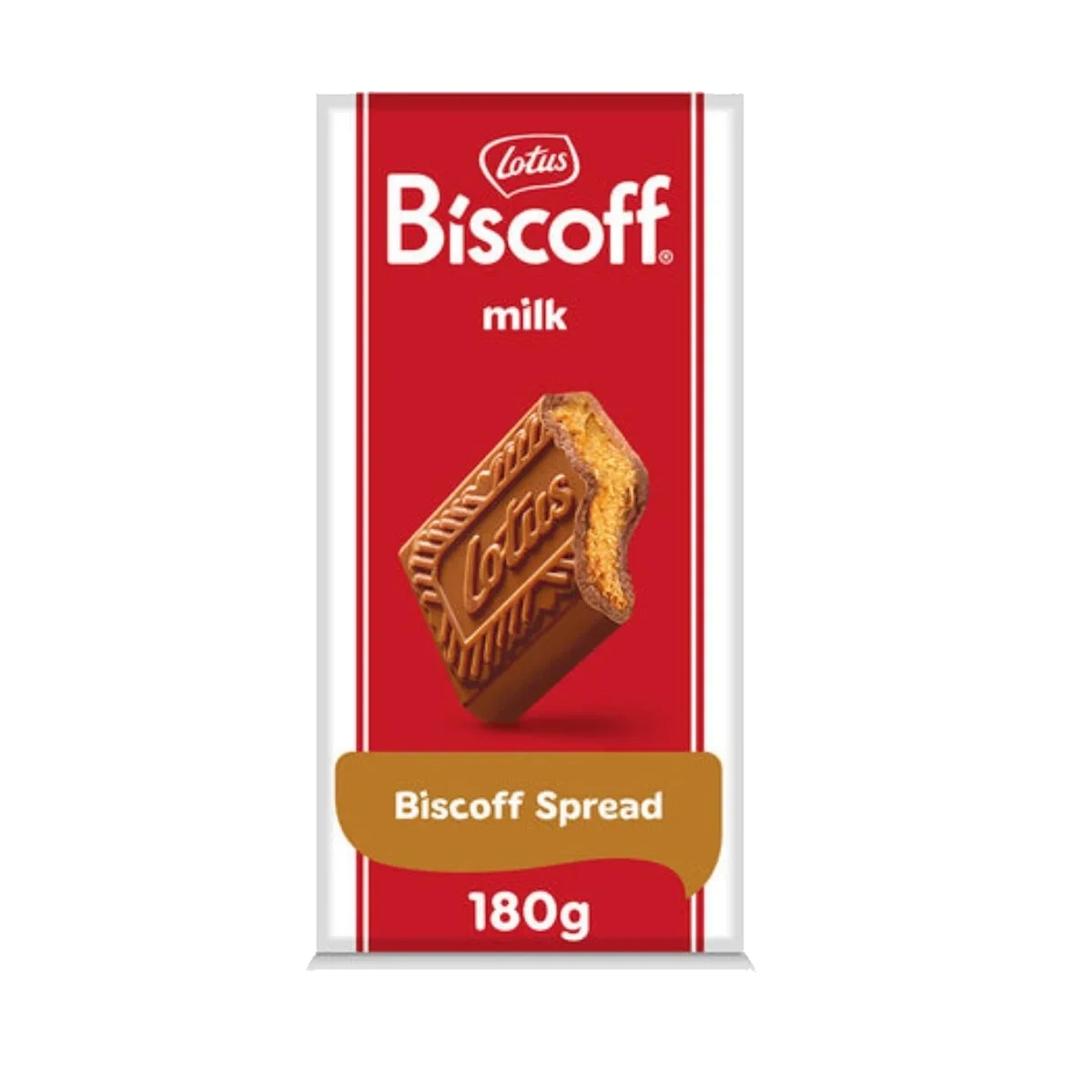 Lotus Biscoff Milk Chocolate With Biscoff Spread 180 g