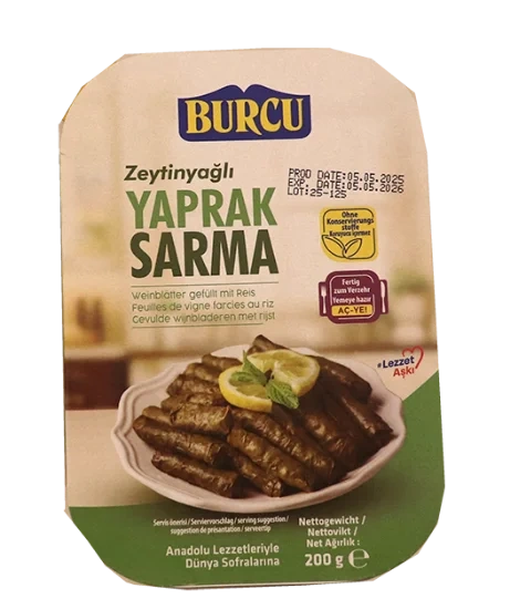 Burcu Fylte Vinblader m/ris 200g