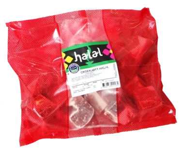 Oksekjøtt Benfri Halal Kuraas