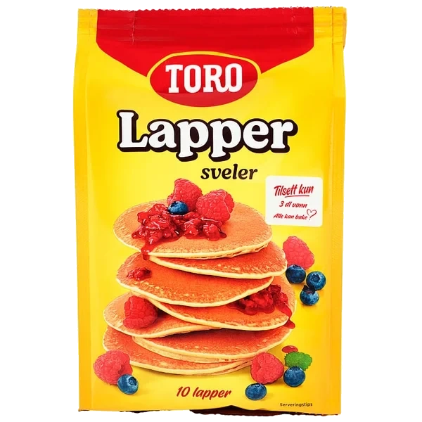 Lapper/sveler Mix 220g Toro