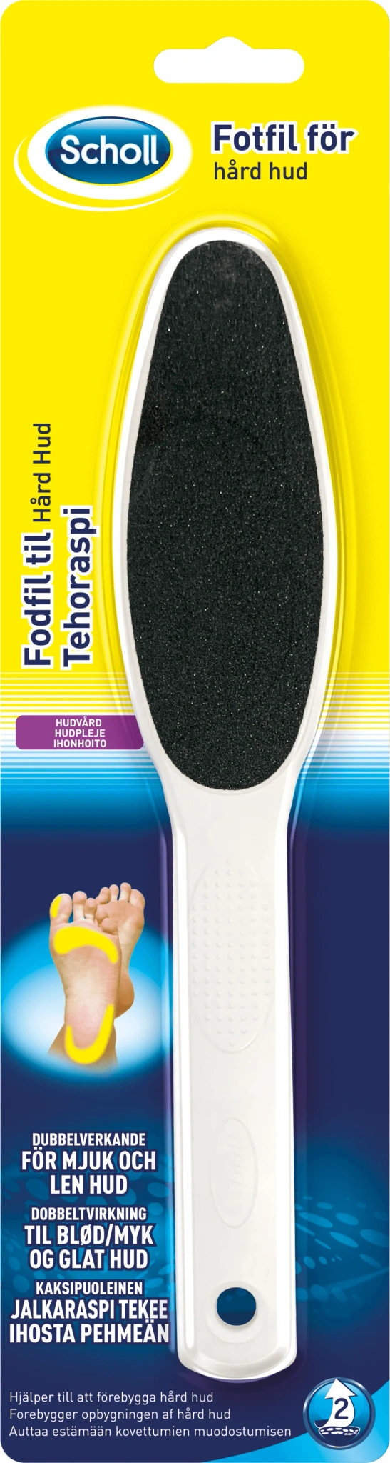 Scholl Fotfil Carborundum, 1 stk.
