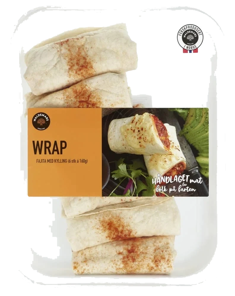 Wrap Fajita Kylling