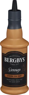 Bergbys Søt og Sterk Sennep 460g