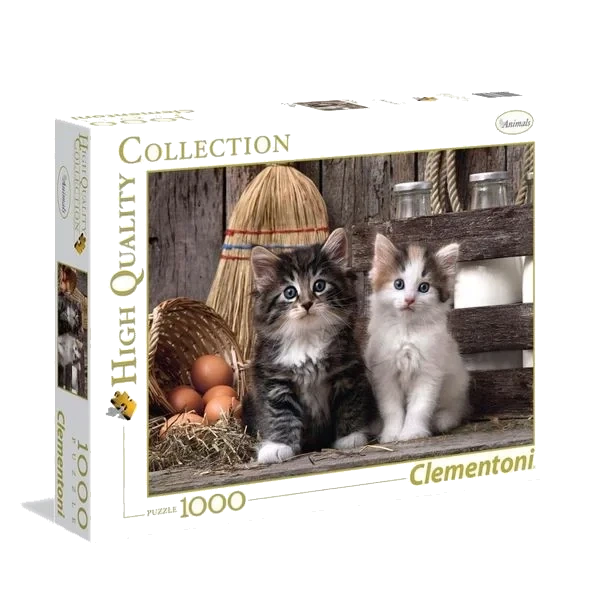 Puslespill 1000 Brikker - Lovely Kittens