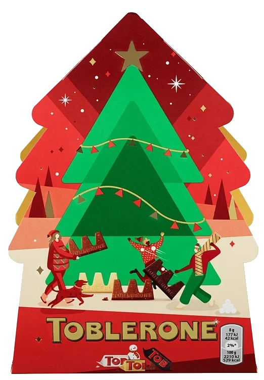 Toblerone Juletre 144g