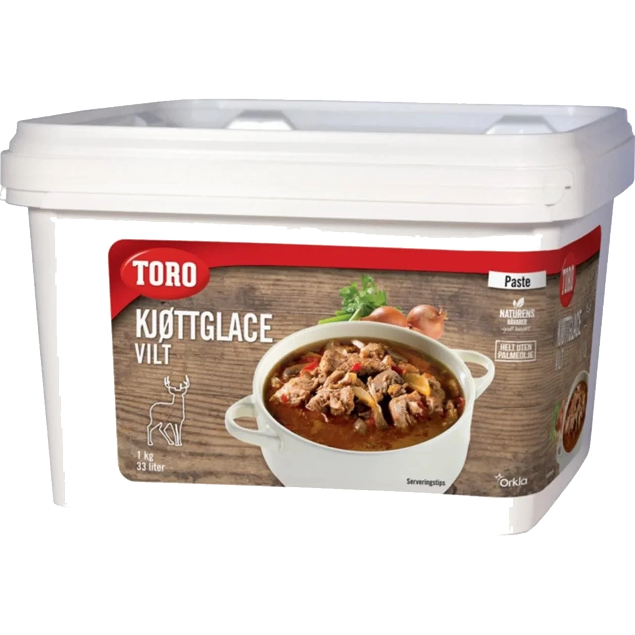 Kjøttglace Vilt Pastøs 33l 1kg