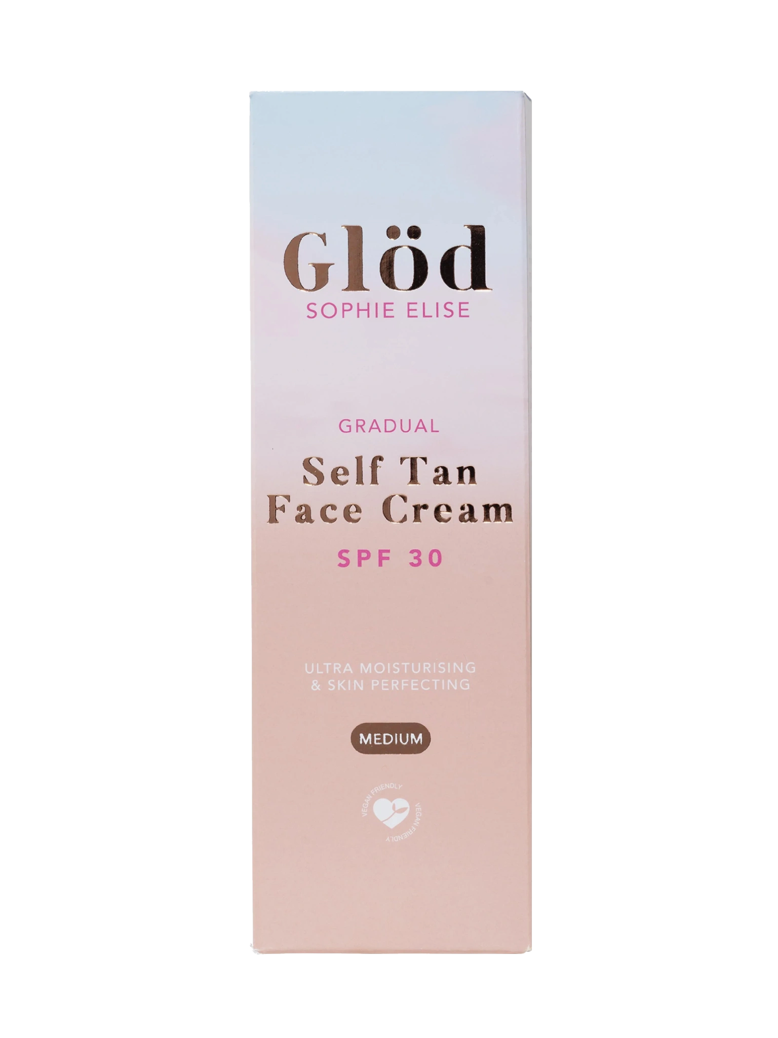 Glöd Sophie Elise Gradual Self Tan Face Cream SPF30, 50 ml