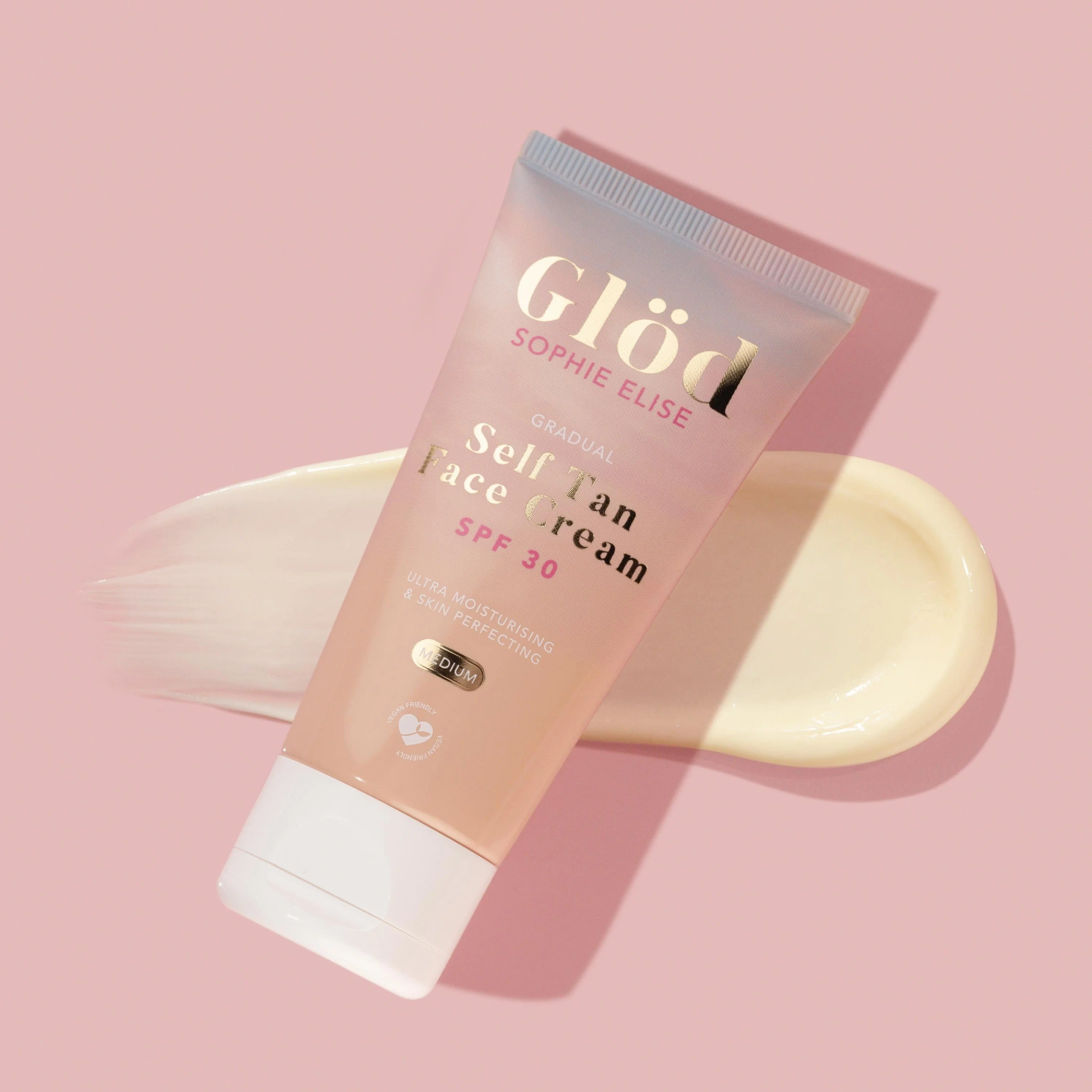 Glöd Sophie Elise Gradual Self Tan Face Cream SPF30, 50 ml