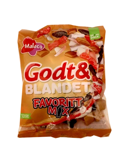 Godt & Blandet Favoritt Mix 170g