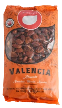 Valencia Mandler med Skall Saltristet