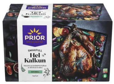 Hel kalkun 3,9-6,9 kg - fryst
