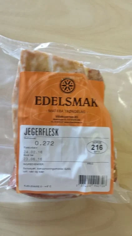 Jegerflesk Ca400g Edelsmak
