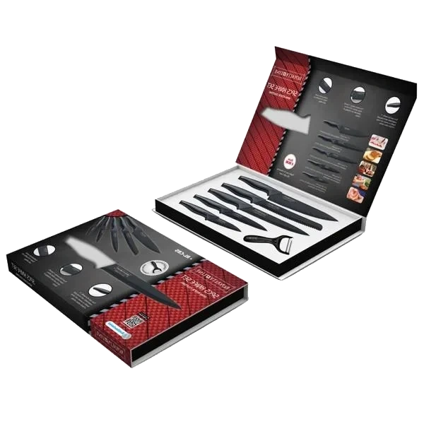 Knivsett 5 pk + Grønnsaksskreller