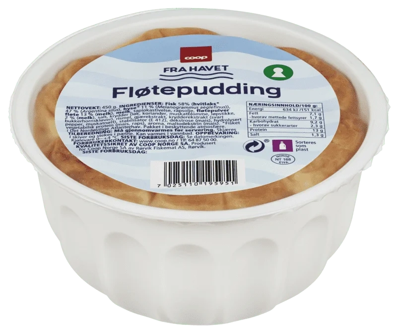 Coop Rund Fløtepudding 450g