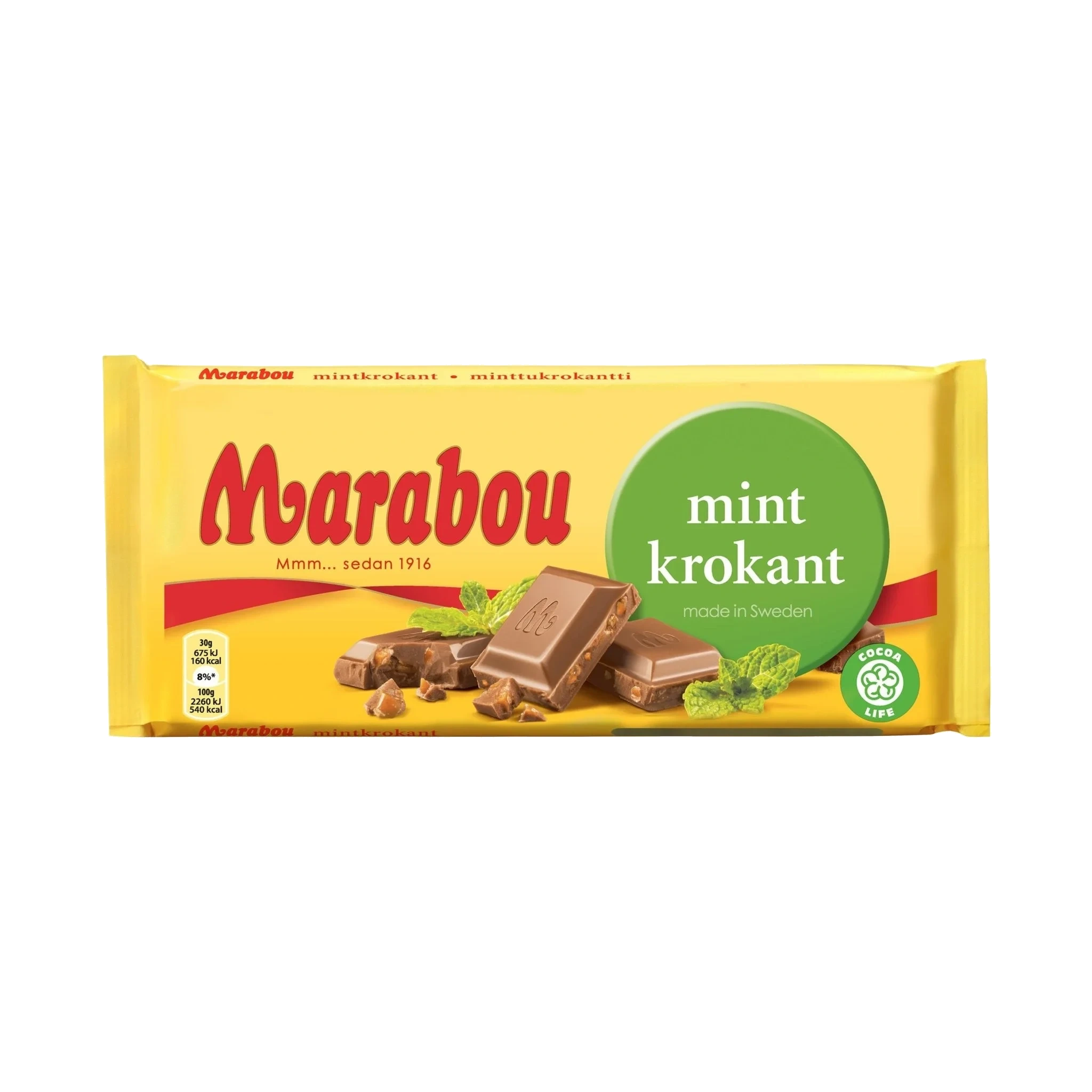 Marabou Mintkrokant 200 g DATOVARE