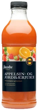Appelsin&Jordbær Juice 1l Jacobs