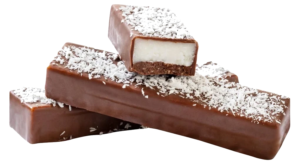 Dessertbar sjokolade og kokos