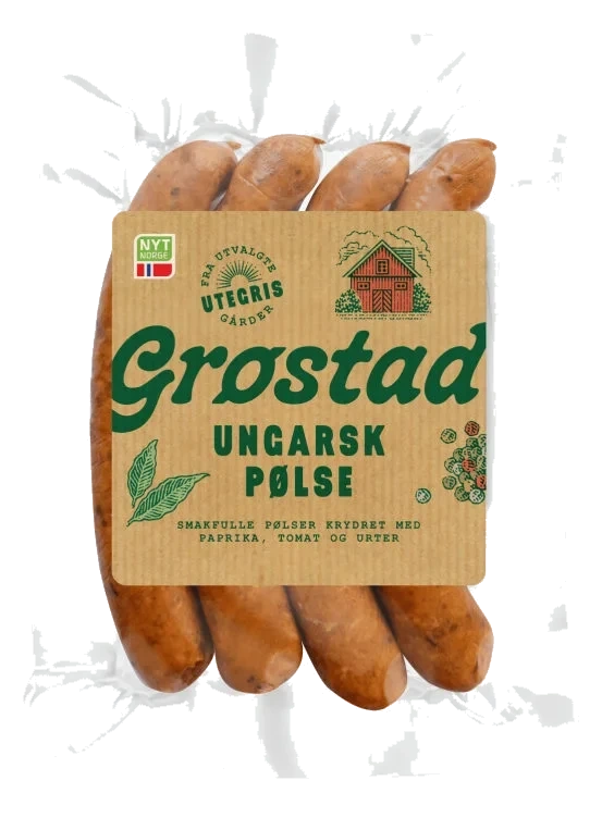 Ungarsk Pølse 240g Grøstad