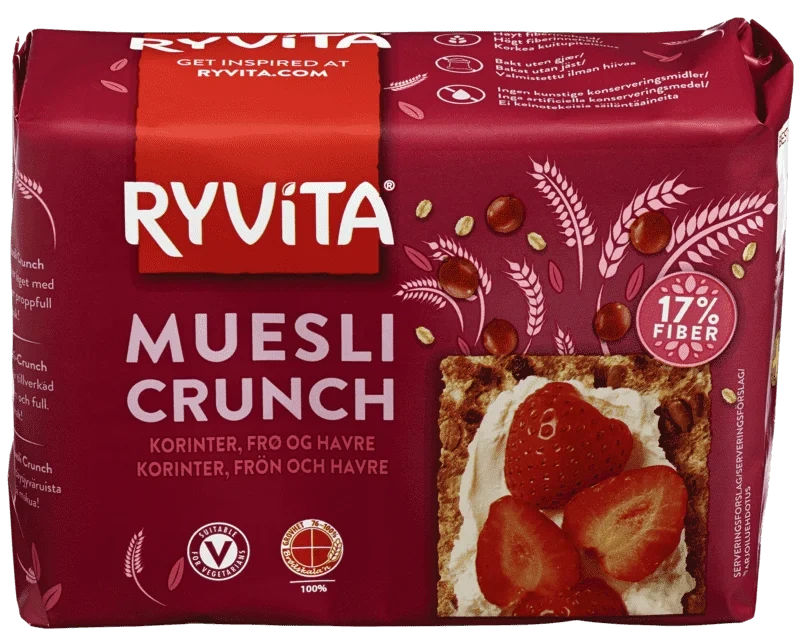 Ryvita Knekkebrød Muesli Crunch 200g