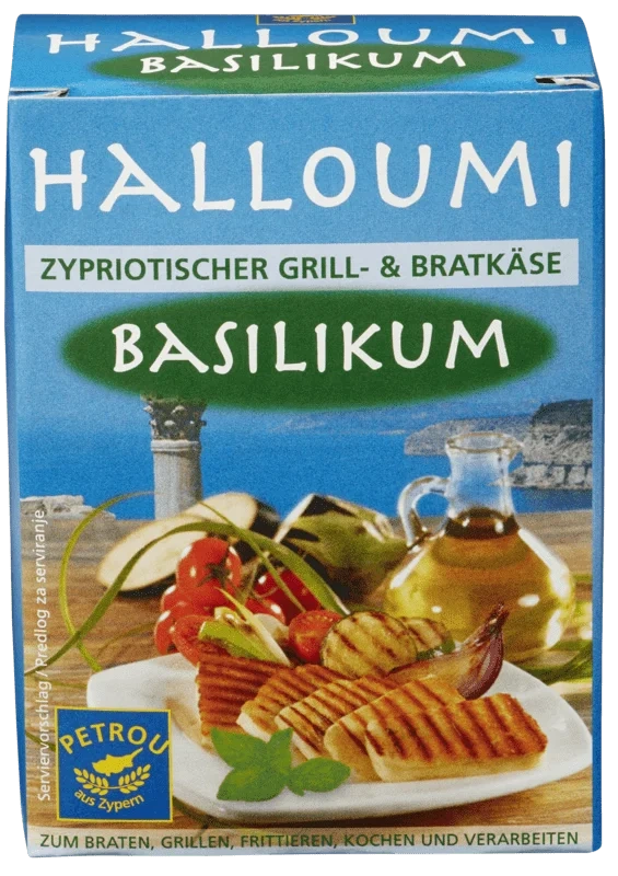 Halloumi m/Basilikum 200g Alambra