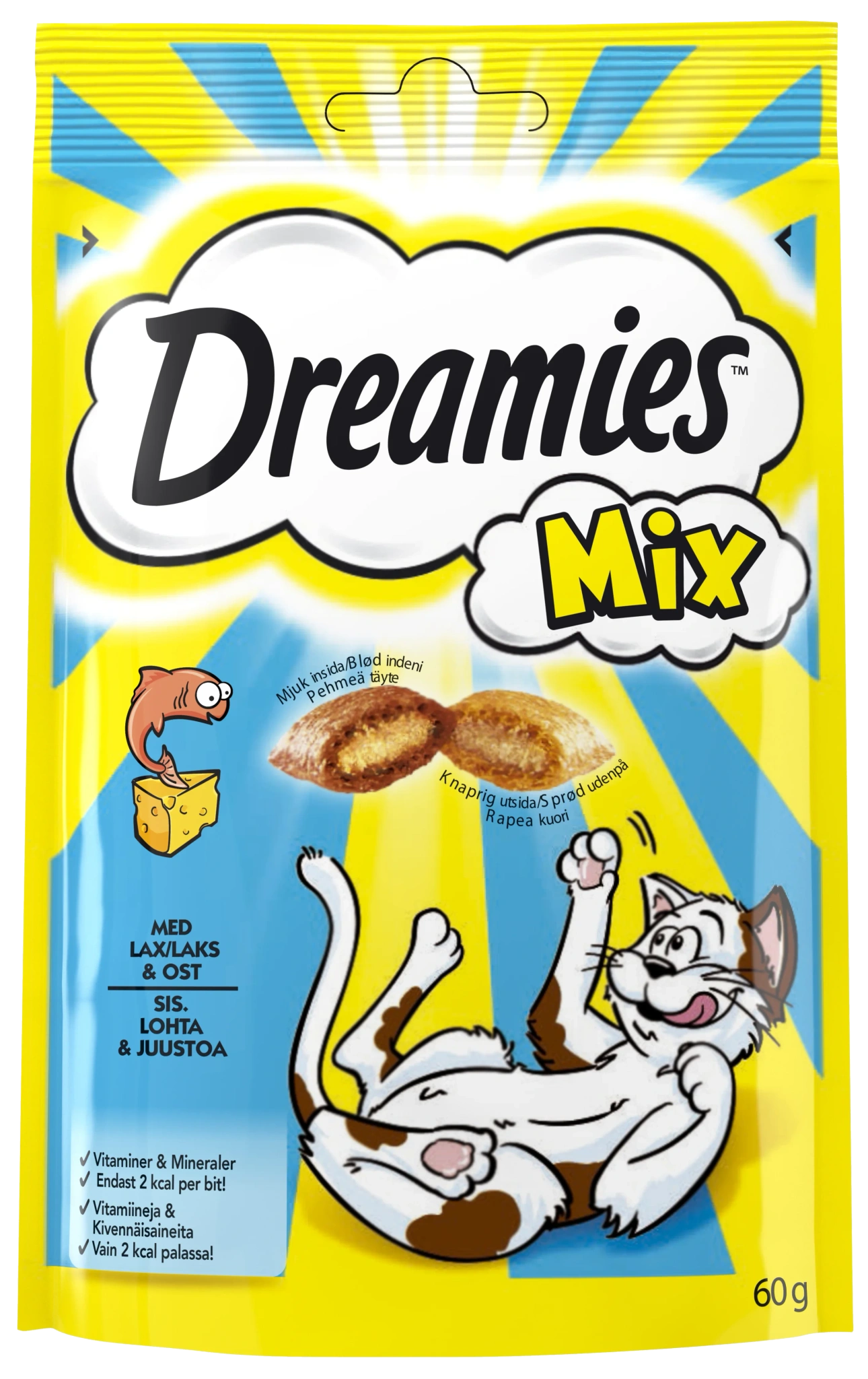 Kattgodis Mix Lax & ost