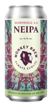 Wormhole Session Neipa 440ml Monkey Brew