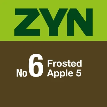 Zyn No6 Frosted Apple 5