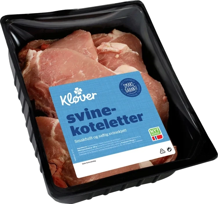 SVINEKOTELETTER Ca 1 kg kløver pris pr kg