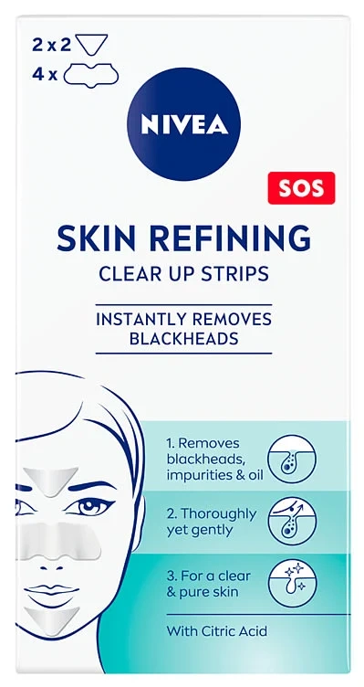 Nivea Refining Clear-Up Strips 6stk