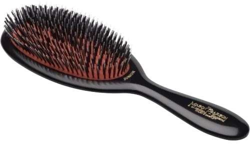 Mason Pearson BN2 - Junior Bristle and Nylon Sort Rubin