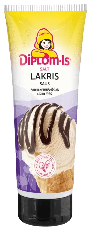 Diplom-Is Favoritter Salt Lakrissaus 275g