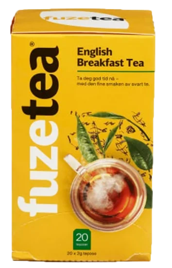 English Breakfast Fuze Tea 20poser