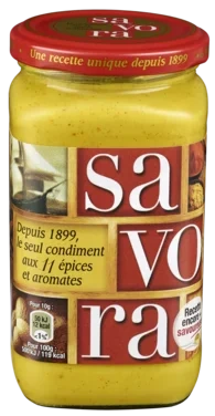Savora Sennep 385g Amora