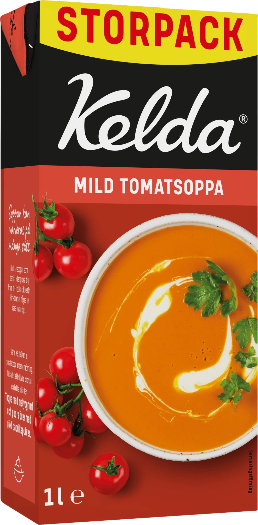 Mild tomatsoppa Storpack 1 liter