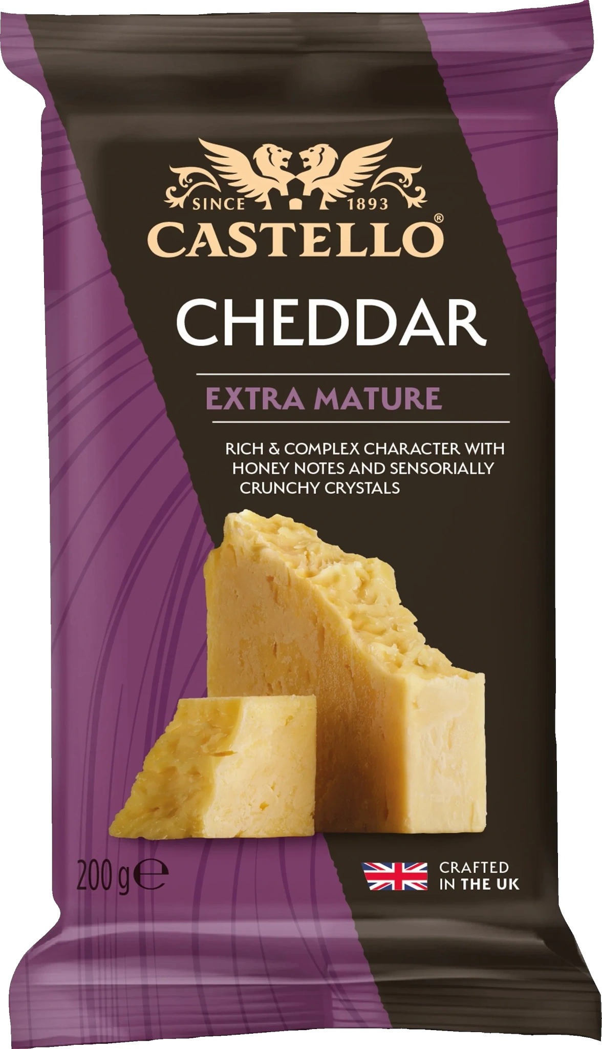 Extra mature cheddar lagrad hårdost 200g