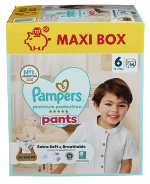 Bleier Premprot S6 13-19kg 66stk Pampers