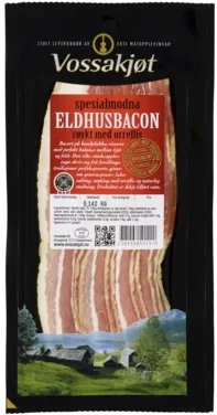 Eldhusbacon Skåret Skivet Vossakjøt