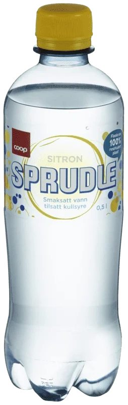 Coop Sprudle Sitron 0,5l