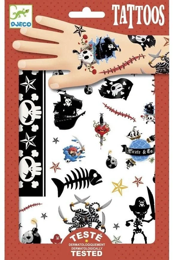 Tatoveringer med Pirater