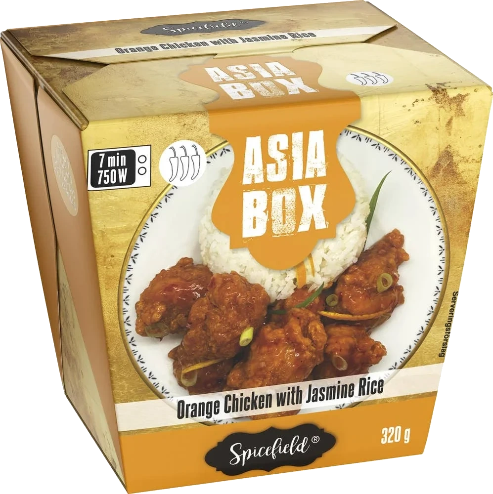 Asia Box Orange Chicken Fryst