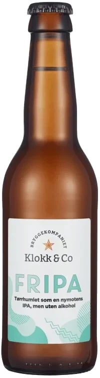 Klokk Co Fripa 0,33l Fl