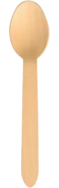 Skje Abena Gastro 16cm Brun Birketre Komposterbar