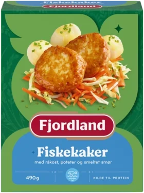 Fjordland Fiskekaker 490g
