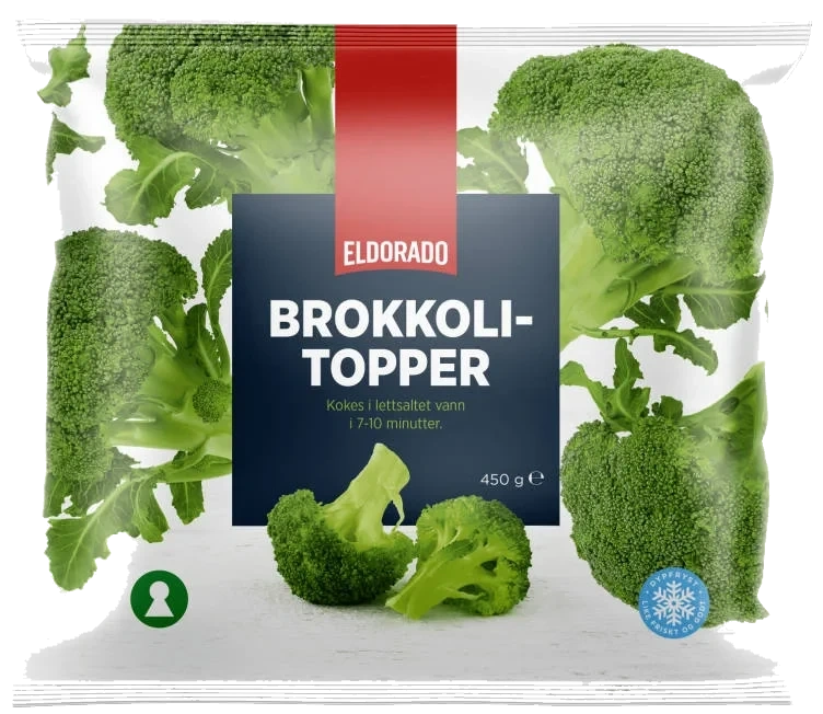 Brokkolitopper 450g Eldorado
