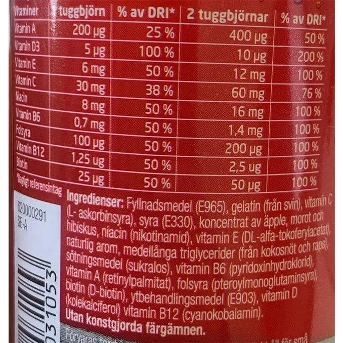 Vitaminbjörnar Cola