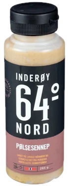 Pølsesennep 295g Inderøy 64° Nord