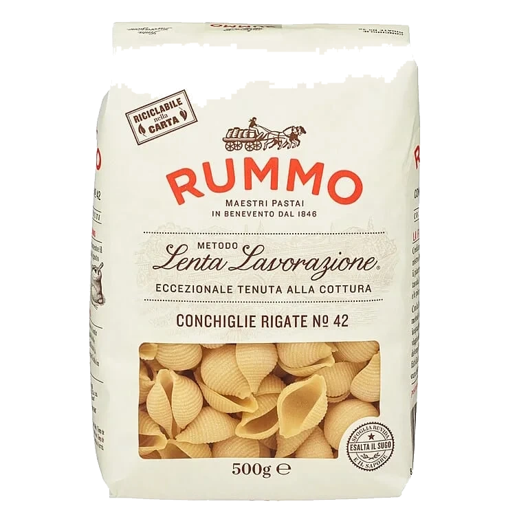 Rummo conchiglie rigate no42 500g