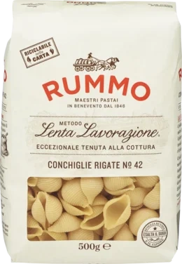 Rummo conchiglie rigate no42 500g