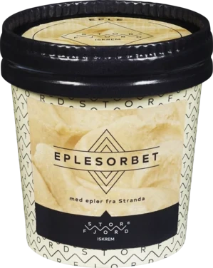 Eple Sorbet 140ml Storfjord Iskrem