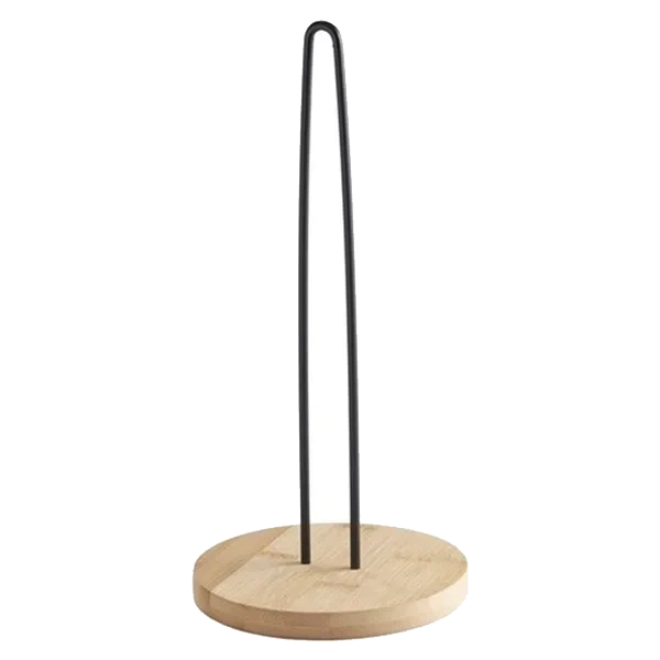 Kjøkkenrullholder 30cm Bambus/sort Day